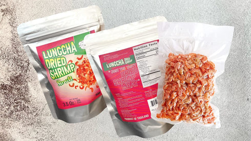 Dried Shrimps with Salt for Asian Cuisine, Fresh Seafood Flavor or Snack, Sun Dried (100)