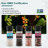 Soeos Spice Seasoning Set of 4, 9.8oz with Integrated Grinders, Perfect for BBQ Gift Set
