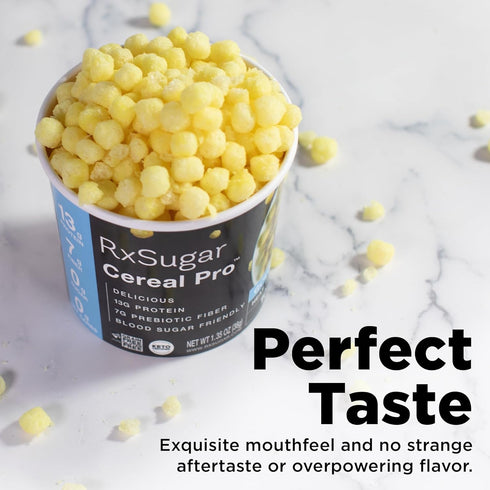 |1 6-Pack RxSugar Cereal Pro Golden Crunch Supports Appetite Control | Non-GMO | Gluten-Free Serving Cups
