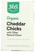 365 8 Pack by Whole Foods Market, Organic Cheddar Chicks Crackers