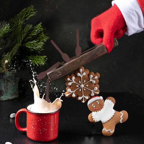 Pack 2 6 2.12 oz Fruidles of Boxes Dark Chocolate Spoons, per Box Candy Hot Chocolate Stirring Edible Spoons, Gourmet