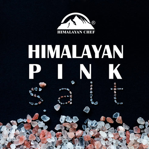20 lbs Himalayan Chef Pink Himalayan Salt, Coarse Grain - Bag