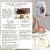 Flour & Olive Gourmet Ginger Olive Oil Cake Baking Mix | Moist and Flavorful Dessert for Birthdays and Special