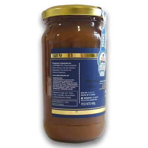 Doa magdalena Dulce de leche not sugar whit stevia, gluten free, traditional made in Argentina.