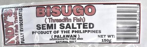 Ndy's 150g, Pack 3 Bisugo Semi Salted Threadfin Fish from Philippines