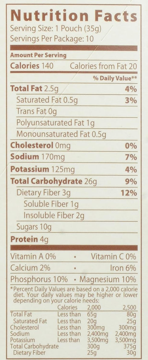 Better Oats 12.3 Post Steel Cut Instant Oatmeal, whole grain, Apples and Cinnamon flavor, Ounce