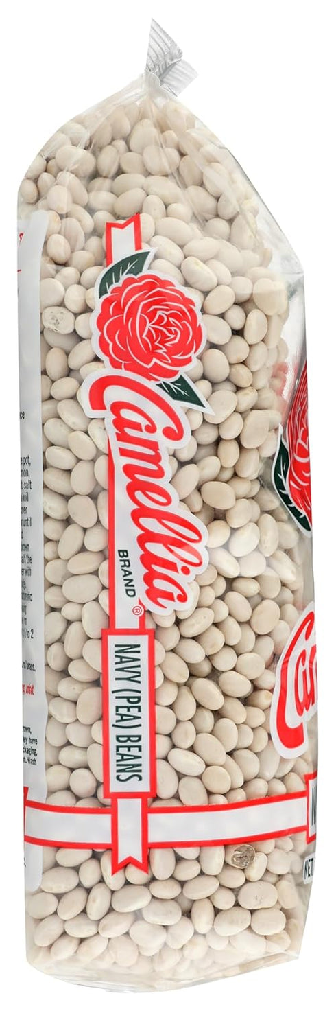 2 Camellia Brand Navy Pea Beans Dry Bean, Pound Bag