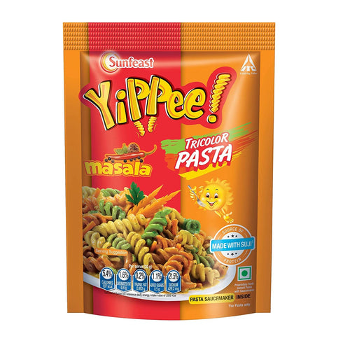 Generic BBRATS Sunfeast YiPPee! Tricolor Instant Pasta, Masala, 65g