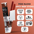 100% Whole30 (6 1.7oz. Packs 2 Nick's Sticks Clean & Balanced Grass-Fed Spicy Beef Snack Sticks | Made in the USA |