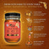 16 oz. 100% Tiny Bees Raw & Unfiltered Hot Honey, All Natural Pure Honey Infused with Chili Peppers, Gluten-Free