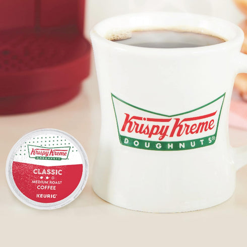 48 Count Krispy Kreme Doughnuts Classic, Keurig Single Serve K-Cup Pods, Medium Roast Coffee