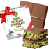 Ceres Gourmet Handmade Dubai Chocolate Pistachio Bar 3.5 Oz Square Authentic Handmade,