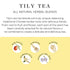 10 Tily Tea Morning Shine Breakfast Tea - Natural Herbal Tea - Ginger and Ginseng - Caffeine Free - Plastic-Free