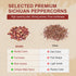 52USA Sichuan Peppercorn, Authentic Szechuan Red Peppercorns (4OZ), Whole Sichuan Red Peppercorns for Mapo Tofu and