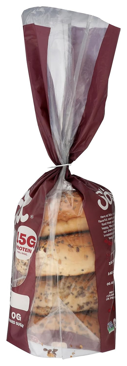 12.4 OZ The Sola Company Everything Bagels
