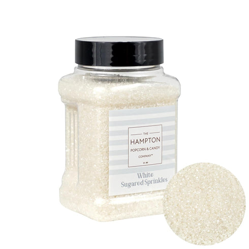 16 oz, Sanding Sugar White Sprinkles Sugar Sprinkles, Sanding Sugar For Cookie Decorating, Sanding Sugar For Baking