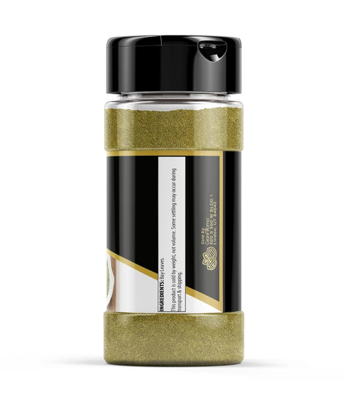 GranAroma Ground Bay Leaf, Savory Flavor, Soups & Stews, Pickling Spice (1.36 Ounce)