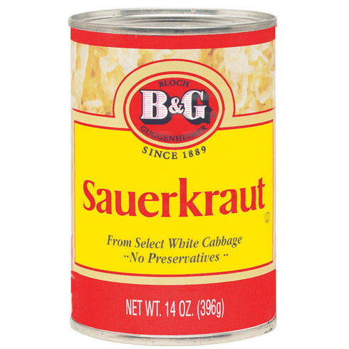 B&G Sauerkraut, 14.4 Ounce Can