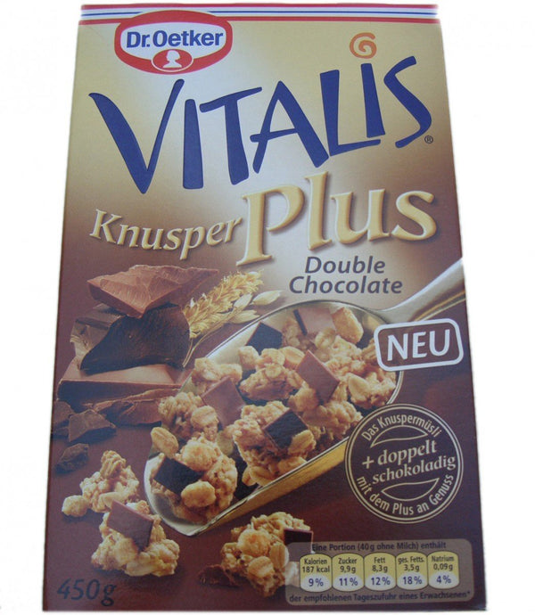 Dr. Oetker Vitalis Double Chocolate Muesli Cereal by Dr Oetker, 14.8 oz (420 g)