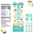 (6 Pack), 33.8 Oz Oatsome Organic Oat Milk, Barista Blend, Gluten-Free, Dairy-Free Fl