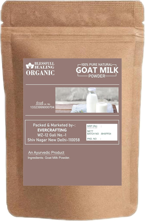 Blessfull Healing 100% 100 3.52 oz Organic Goat Milk Powder Pure Natural Gram /