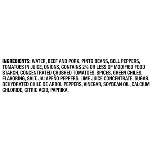 15oz, 12-Pack HORMEL Cilantro Lime Chili With Beans
