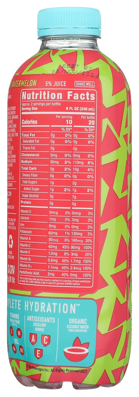 4.09 oz Roar Beverages Cucumber Watermelon Organic