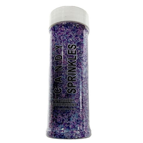 142g/ 5.01oz Rimming Edible Mermaid Sanding Sugar Sprinkles Sparkling Pastel Sugar Crystals for cake decorating