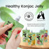 Pack, 10 Hethstia Konjac Jelly Variety Drinkable Jelly Pouches-Peach, Mango, Passion Fruit, Green Apple, Gluten-Free
