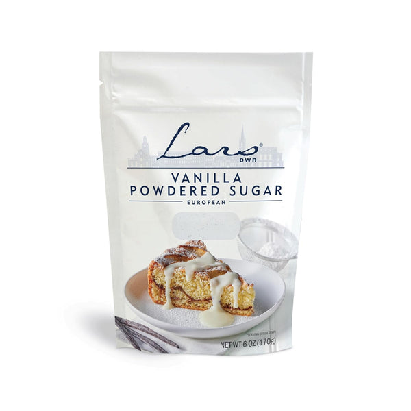 Lars Own Vanilla Powdered Sugar, Confectioners Icing Sugar for Baking, Frosting &