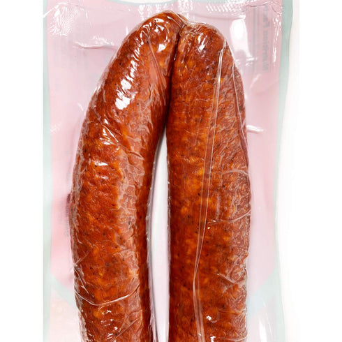 Kolbasz", 2 Pack Hungarian Brand Smoked Pork Sausage, "Gyulai Links per