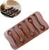 Set Chocolate Spoon Silicone Molds for Chocolate & Peppermint Candy Perfect for Cocoa Bombs and Hot Chocolate Bombs
