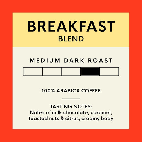 (2 lb San Francisco Bay Coffee - Medium Roast Whole Bean Coffee - Breakfast Blend bag)