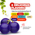 1 Inch 3.8 Lb Gumballs for Gumball Machine - Large Gumballs - Assorted Fruit Flavored Bubble Gum for Kids - Sweet Gum