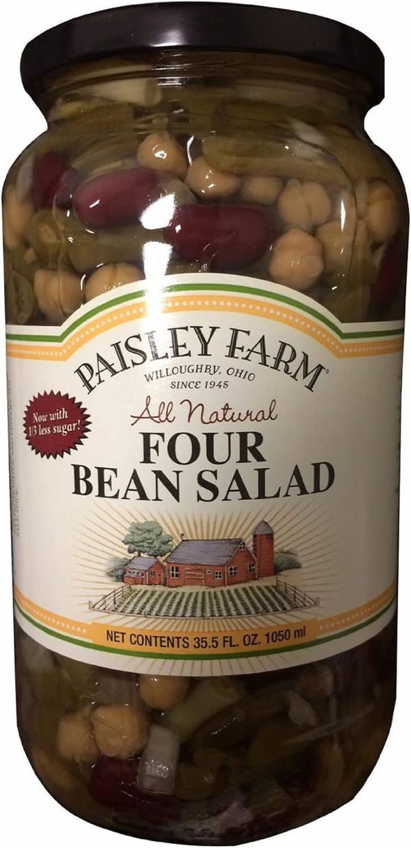 Paisley Farm Natural Four Bean Salad, 2 ct./35.5 oz. (pack of 2)