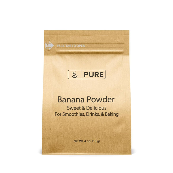 Pure Original Ingredients Banana Powder (4 oz) Smoothies & Shakes, Pancakes &
