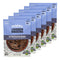 A Dozen Cousins Vegan Refried Black Beans 6pk, Seasoned Healthy Microwave Beans