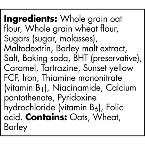 500g Quaker Oatmeal Squares Crunchy Oat Cereal