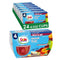 Dole Fruit Bowls Mixed Fruit in Cherry Flavored Gel Snacks, 4.3oz 24