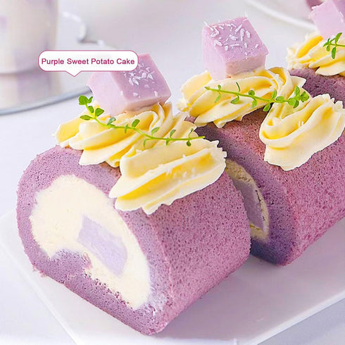SXETBEAN 13oz/368g Purple Sweet Potato Powder, Pure Purple Yam Powder, Ube Powder for Latte, Baking, Smoothies, Juices