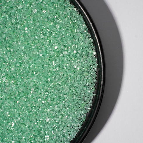 NIPEOR Green Sanding Sugar Edible Sugar Sprinkles For Cakes, Cupcakes, Cookies Sugar Sprinkles for Ice Cream Toppings
