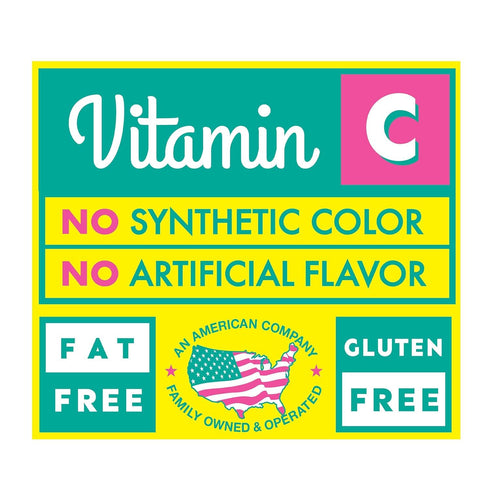 5 (Pack 12) Gummy AriZona Sour Lemonade Fruit Snacks - NEW - Ounce Bags of - Gluten Free - Chews