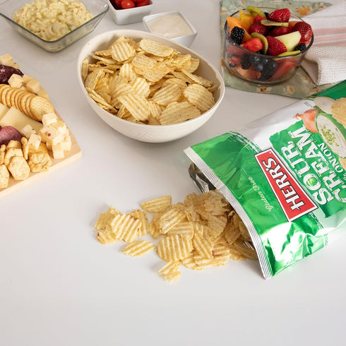1.5oz (Pack 24 Herr's Sour Cream and Onion Potato Chips of bags)