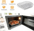 goduog Microwave Bacon Cooker with Lid - Efficient Oil Draining Tray for Healthier, Crispy Bacon | Also for Sausages