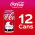 12 oz, 12 Pack Coca-Cola Cherry Float Soda Soft Drink Cans, fl