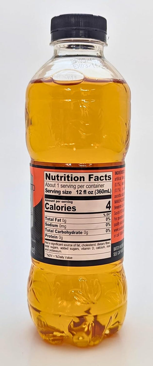 San Benedetto 16.9 oz (Pack 12) Peach Ice Tea, Sugar-Free, fl