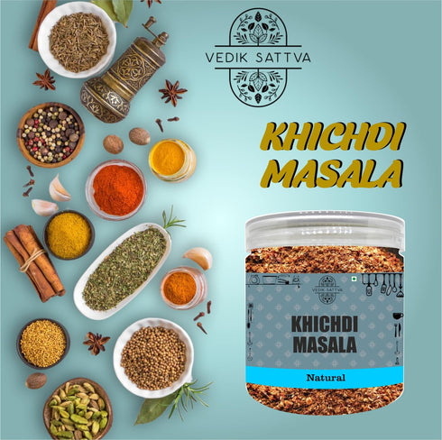 VEDIK SATTVA Khichdi Masala Spice Blend - Rice and Lentil Seasoning Mix