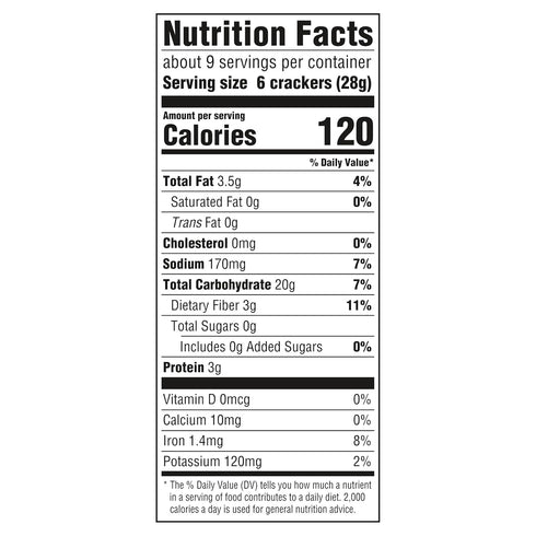Triscuit Original Whole Grain Wheat Crackers, Vegan Healthy Snacks, 8.5 oz