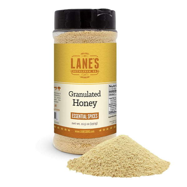 Lane's All Natural Granulated Honey - Premium Real Honey Granules for Cooking
