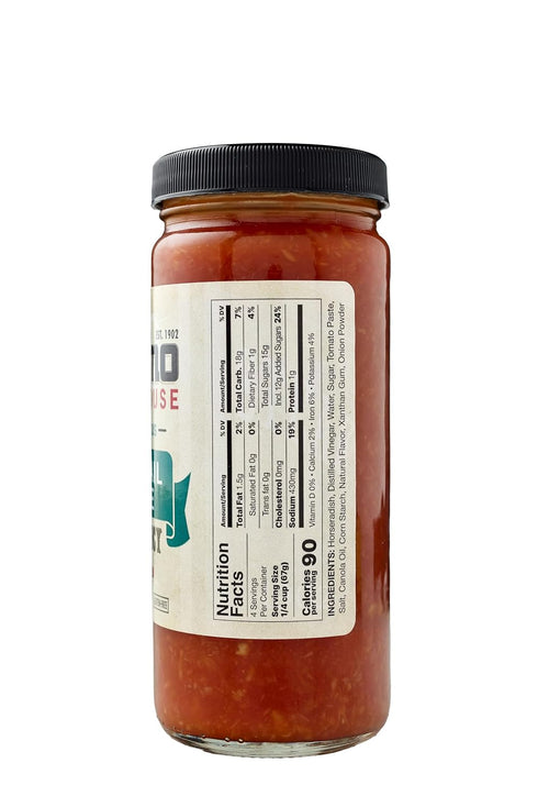 8 Oz St. Elmo Cocktail Sauce, Extra Spicy Seafood Sauce and Cocktail Sauce for Shrimp, Fl